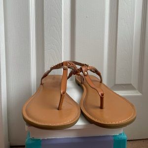 Nine West Brown Sandals